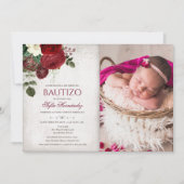 Bautizo Invitacione De bautizo Baptism Invitation (Devant)