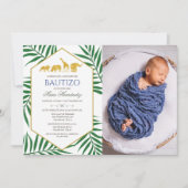 Bautizo Invitacione De bautizo Baptism Invitation (Devant)