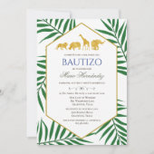 Bautizo Invitacione De bautizo Baptism Invitation (Devant)