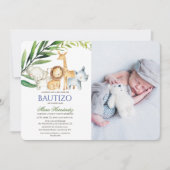 Bautizo Invitacione de Bautizo Uitnodiging tot Doo (Voorkant)