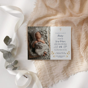 Bautizo Niño Invitacione De bautizo Niño Baptisme Kaart