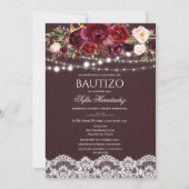 Bautizo uitnodiging Bautizo Invitacione de Bautizo (Voorkant)