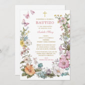 Bautizo Y Primer Añito de nuestro hija Kaart (Voorkant / Achterkant)