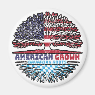 Bavaria Bavarian US American USA Verenigde Staten  Magneet