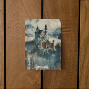 Bavaria Neuschwanstein Castle Travel Briefkaart