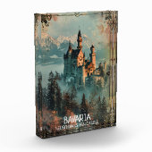 Bavaria Neuschwanstein Castle Vintage Fotoblokken (Links)