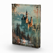 Bavaria Neuschwanstein Castle Vintage Fotoblokken (Rechts)