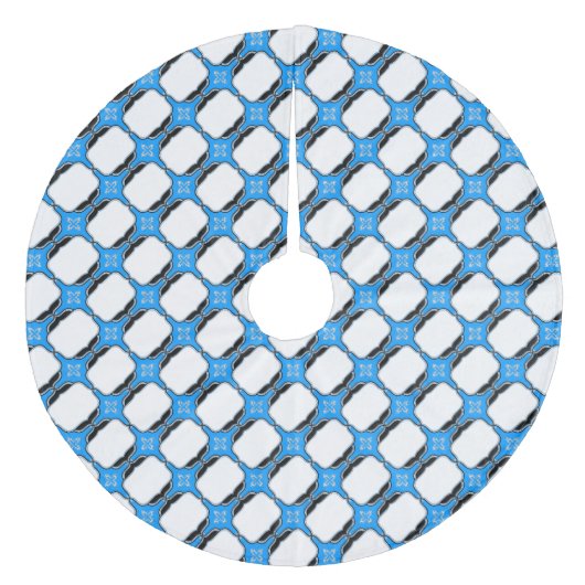 Bavarian Fleece Kerstboom Rok (Voorkant)