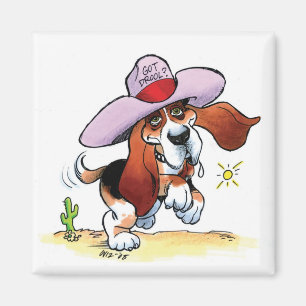 Bave obtenue par basset ? Aimant