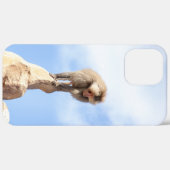 Baviaan aap op de top van een berg Case-Mate iPhone case (Achterkant (horizontaal))