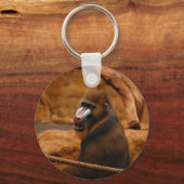 Baviaan Sleutelhanger (Voorkant)