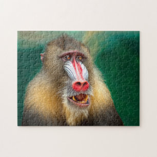 Bavianen van Botswana Legpuzzel