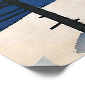 Bavière Allemagne, affiche ski Vintage (Coin)