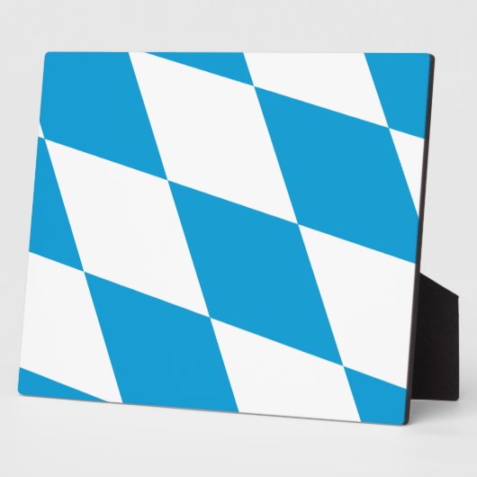 Bavière, Allemagne Plaque Drapeau (Côté)