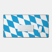 Bavière diamant bleu et blanc motif de drapeau (Clavier et souris)