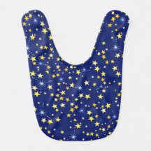 Cute Navy Blue Celestin Motif Amusant Lovely Star