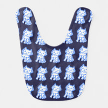 La Bib pour bébé Meow du chat