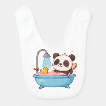 panda prendre un maillot de bain bébé