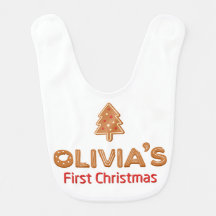 Premier pain d'épices de Noël d'Olivia personnalis
