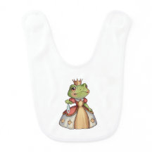 princesse de grenouille dans un avec une couronne