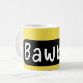 Bawbag, écossais drôle insulte la tasse (Devant gauche)