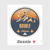 Bawlf, Alberta Sticker (Vel)