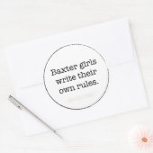 "Baxter Girls" Stickers - 6 pk (Envelop)