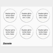 "Baxter Girls" Stickers - 6 pk (Vel)