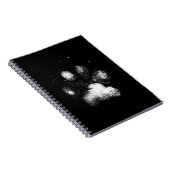 Baxter Paw Print Notitieboek (Rechterzijde)