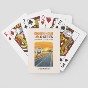 Baxter Springs Centennial Prairie Sunset Deck Pokerkaarten