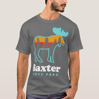 Baxter State Park Camping Moose Trails Maine T-shirt