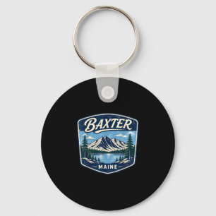 Baxter state park Maine bergwandelen kamperen Sleutelhanger