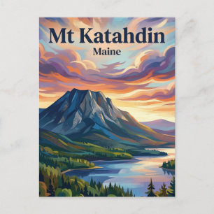 Baxter State Park Maine Briefkaart