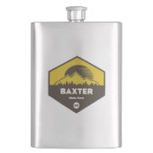 Baxter State Park Maine Flacon (Voorkant)