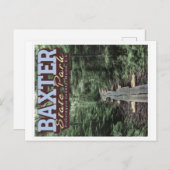 BAXTER STATE PARK - MAINE VERENIGDE STATEN BRIEFKAART (Voorkant / Achterkant)