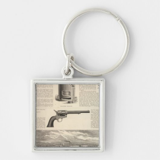 Baxter Steam Engine Company Sleutelhanger (Voorkant)