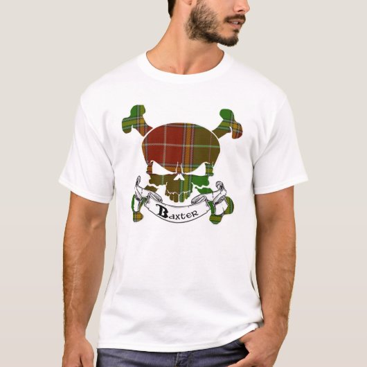 Baxter Tartan Skull Shirt (Voorkant)