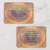 Baxterfynes Round Professional Beauty Visitekaartje (Voorkant / Achterkant)