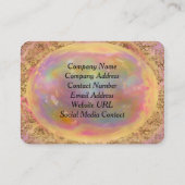 Baxterfynes Round Professional Beauty Visitekaartje (Achterkant)