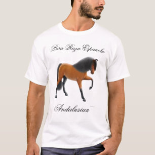 Bay Andalusië Paard, Pura Raza Espanola T-shirt