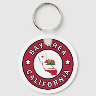 Bay Area California sleutelhanger
