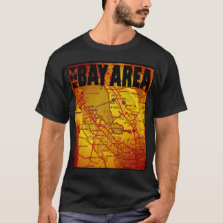 Bay Area Map T-shirt