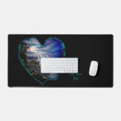 Bay at Night, Dolphin Love, Ajouter votre texte (Clavier et souris)