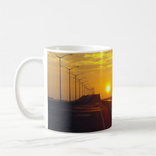 Bay Bridge bij zonsondergang Koffiemok