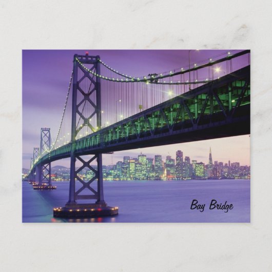 Bay Bridge Briefkaart (Voorkant)