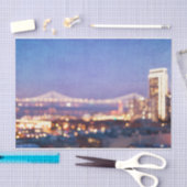 Bay Bridge Glow - San Francisco Tissue Paper Tissuepapier (Craft)
