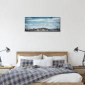 Bay Bridge stretched canvas Print (Insitu (Slaapkamer))