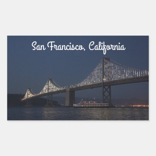 Bay Bridge & Yerba Buena Island #2 Stickers (Devant)