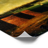 Bay en Harbour (1850) - Edmund C. Coates Poster (Hoek)