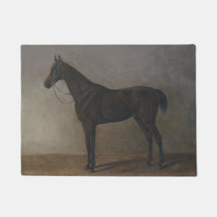 Bay Geleiding Paard (door Albrecht Adam) Deurmat